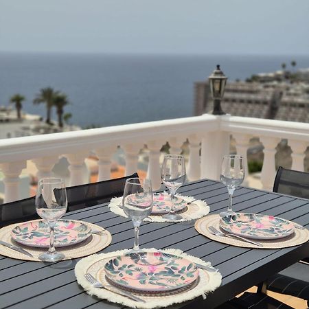 Ocean View Sunset Terrace - Near Anfi Del Mar Apartment Los Caideros Ngoại thất bức ảnh