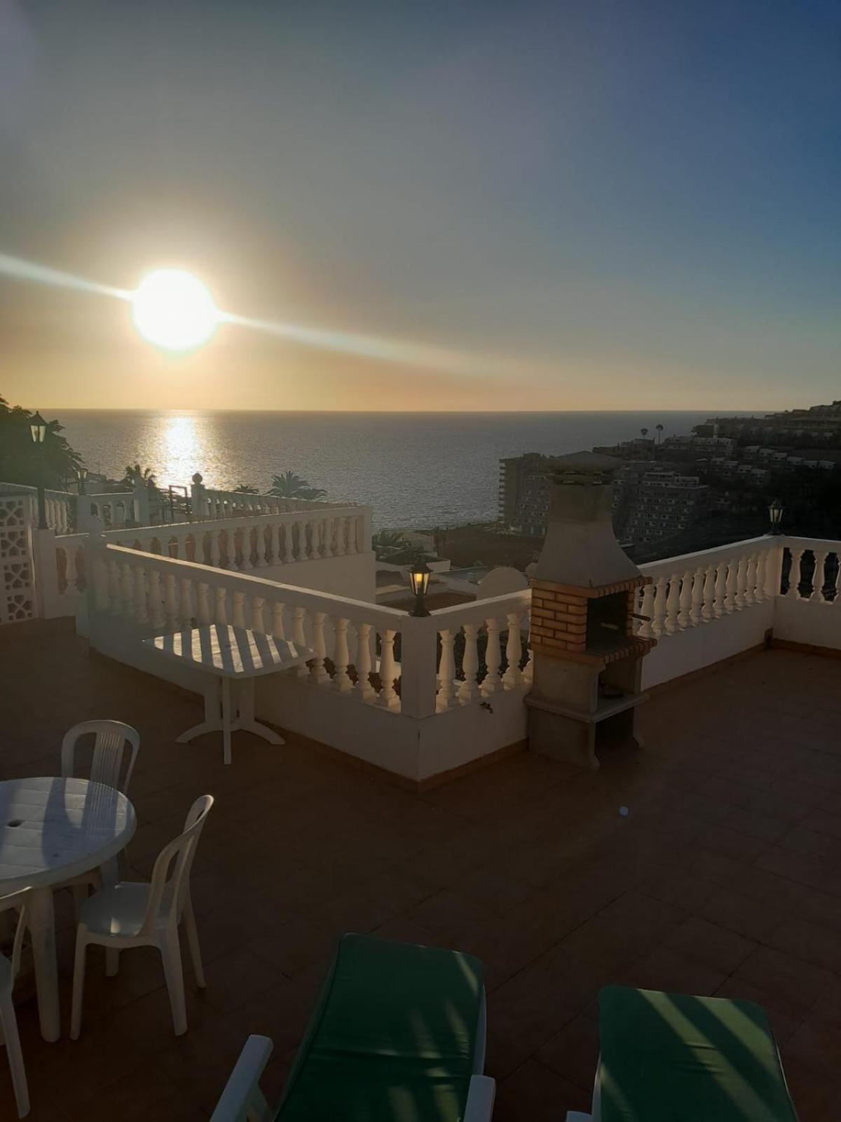 Ocean View Sunset Terrace - Near Anfi Del Mar Apartment Los Caideros Ngoại thất bức ảnh